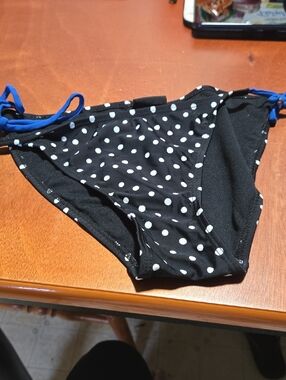 Ingear Black and White Polka Dot Swim Bottom